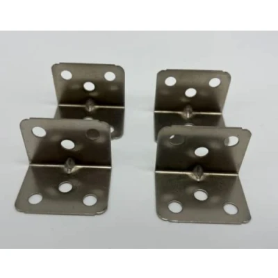 Image of Rally Mudflap Bracket x4 Lightweight Stainless Steel Race Rallying Brackets Hillclimb