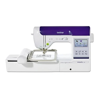 Image of Brother Sewing and Embroidery Machine, Plastic Stainless Steel, White, Cm