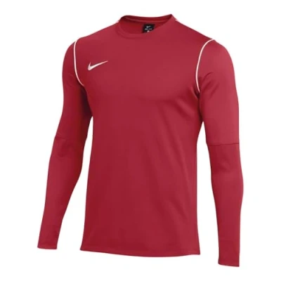 Image of Nike FJ3004 100 M NK DF PARK20 Crew TOP R Sweatshirt Men&#039;s White/Black/Black Size S