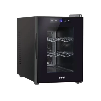 Image of Baridi 6 Bottle Wine Cooler, Thermoelectric, 5 18C, Touch Control, Table Top DH217