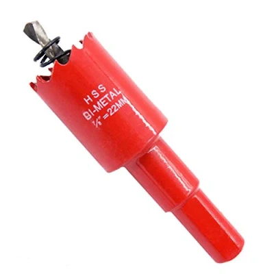 Image of 22mm Hole Saw LAIWEI Cutter,For Drilling Wood, Aluminum Profiles,PVC and Other Materials(7/8&quot;(22mm))…
