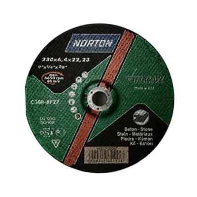 Image of Norton Stone Grinding Disc Diameter 230 6.4x22.23mm
