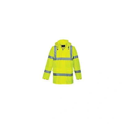 Image of Portwest Hi Vis Lite Traffic Jacket, Size: L, Colour: Yellow, S160YERL