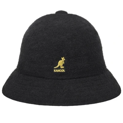 Image of Kangol Men, Women Bermuda Casual, Black/Gold, XL
