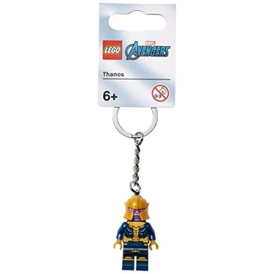 Image of LEGO Super Heroes Thanos Minifigure Keychain 854078