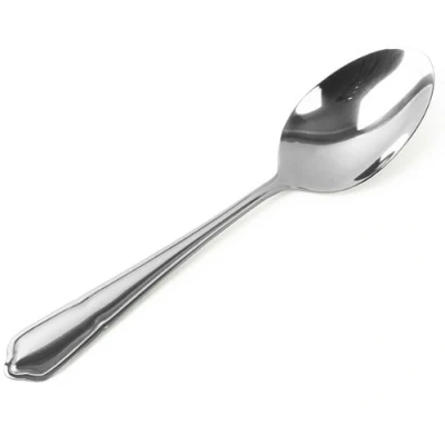 Image of Dubarry Cutlery Dessert Spoons Pack of 12 Stainless Steel Spoons, Genware