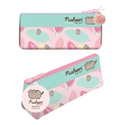Image of Pyramid International Pusheen Pencil Case (Pusheen Pouch Design) Zip Up for Girls and Boys, Women Men Official Merchandise