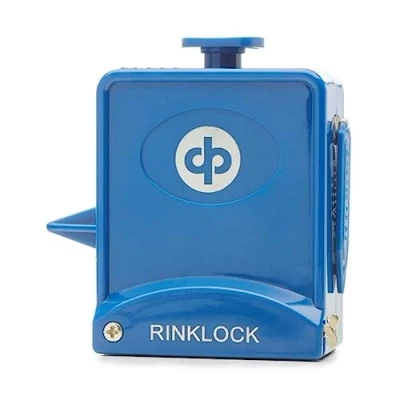 Image of Drakes Pride Rinklock 11ft String Bowls Measure (Blue)