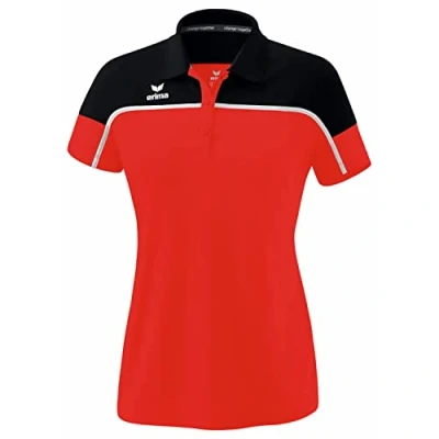 Image of Erima Women&#039;s „Change Polo Shirt, red/Black/White, 44