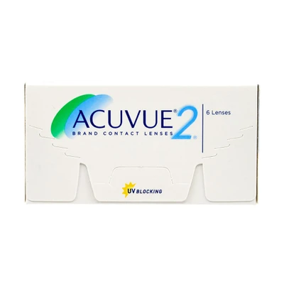 Image of Acuvue 2 (6 Contact Lenses), Johnson &amp; Johnson, Two weekly Lenses, Etafilcon A