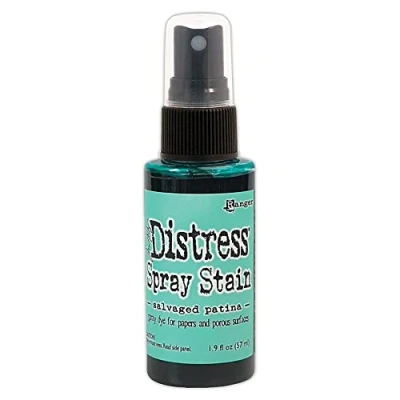 Image of Ranger Tim Holtz Distress Spray Stain Salvaged Patina, 57 ml (Pack of 1)