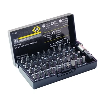 Image of C.K Mixed Screwdriver Bit Set (25mm) 41 Piece