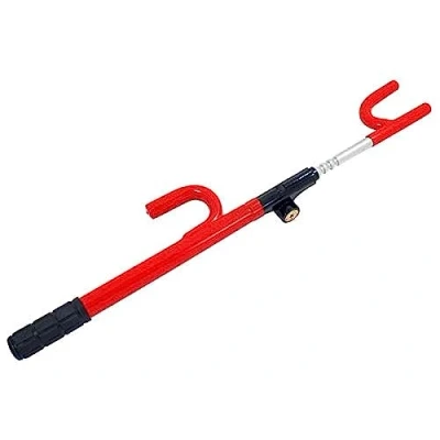 Image of neilsen CT1716 Universal Anti Theft Car Steering Wheel Lock Red