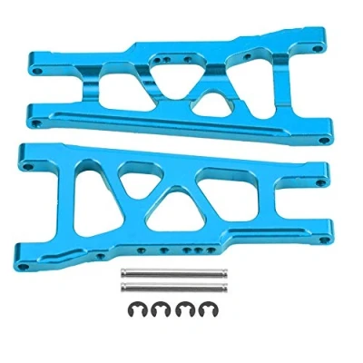 Image of RC Car Suspension Arm, Aluminium Alloy Front Rear Universal Arm for Traxxas Slash 1/10 Scale Upgrade Model Part Accessory(Blue)