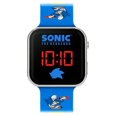 Image of Sonic Boy&#039;s Digital Quartz Watch with Silicone Strap SNC4137