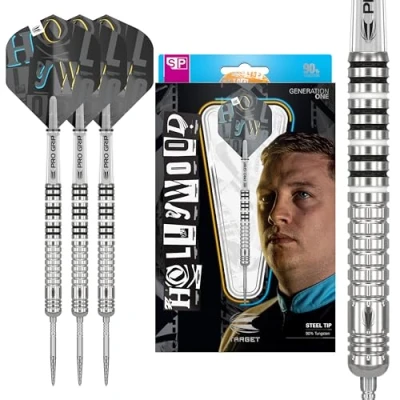 Image of TARGET Darts Chris Dobey G1 23G 90% Tungsten Swiss Point Steel Tip Set