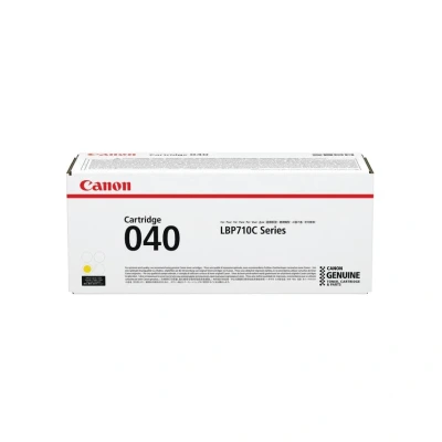 Image of CANON 0454C001 040 Yellow Original Toner Cartridge for i SENSYS LBP710Cx LBP712Cx (Consumables &gt; Ink and Cartridges), 2589441
