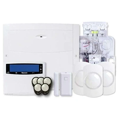 Image of Texecom Kit 1002 Ricochet Premier Elite 64W Wireless Alarm with Capture PIR White