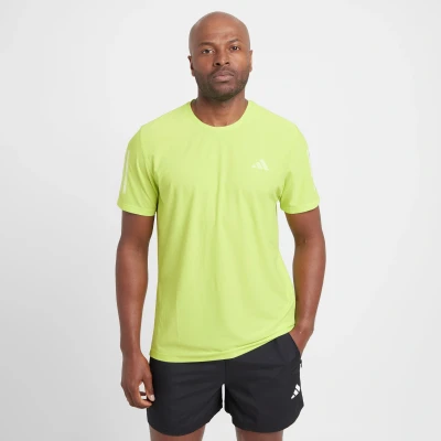 Image of adidas Performance Print Tshirt, Men&#039;s, Size: Medium, Pulse lime