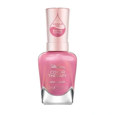 Image of Sally Hansen Colour Therapy Nail Polish with Argan Oil, 14.7 ml, Mauve Mantra