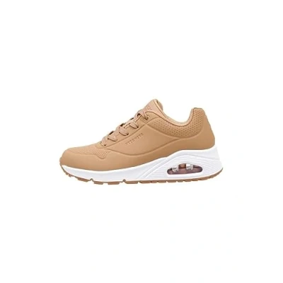 Image of Skechers Women&#039;s Uno Stand on Air Sneaker, Brown 01, 8 UK