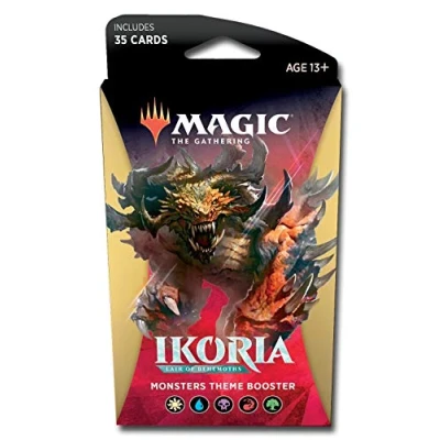 Image of Magic The Gathering MTG IKO TBD EN Ikoria Lair of Behemoths Theme Booster Packet (Style Sent at Random)