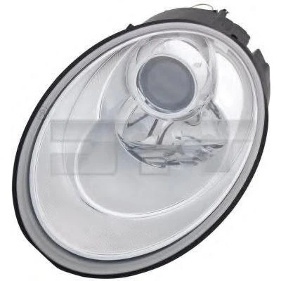Image of 1C0941029M Headlights TYC 20 1146 05 2 Left H7/H7 for right hand traffic with electric motor