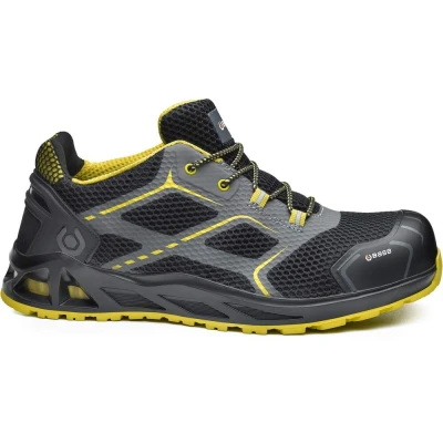 Image of Base Protection B1004 Low Safety Shoe Black/Yellow, 36