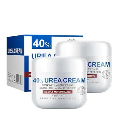 Image of Foot Repair Cream, Cream for Dry Cracked Heels, &amp; Body Feet Moisturizer Natural Nourishes Softens Skin, Thick, Cracked, Rough Skin (2pcs)