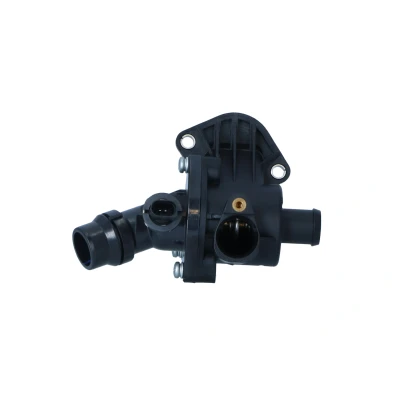 Image of 06F121111 Engine thermostat NRF 725113 105C with seal ring housing VOLKSWAGEN: Touran I, Golf 5, Passat B6 Saloon, AUDI: A3 Sportback