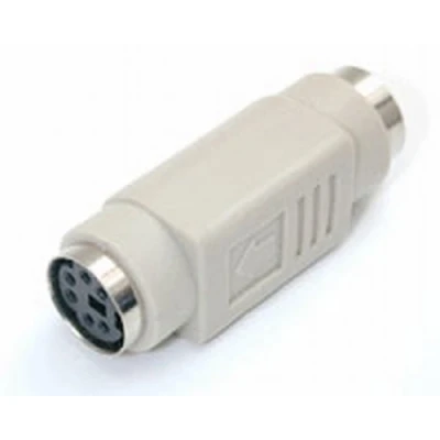 Image of kenable PS2 Gender Changer Coupler Mini Din 6pin Female to