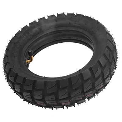 Image of VGEBY Electric Scooter Tire/Wheel, 255x80 10in Tire with Inner Tube Inflatable Rubber Tyre Replacement Car Ride