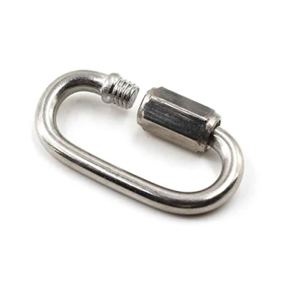 Image of M12 D Shape Quick Links 304 Stainless Steel Chain Repair Lock Ring (1PCS)