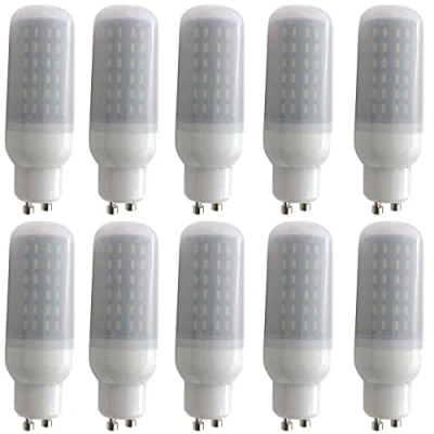 Image of Aoxdi 10X GU10 LED Light Bulbs 9W, Cool White, 96 SMD 4014 Energy Saving Lamp, AC220 240V