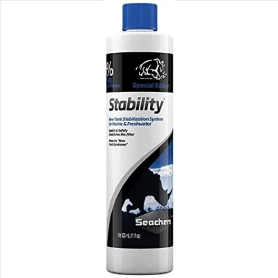 Image of Seachem Stability 250ml for treating aquarium or pond water