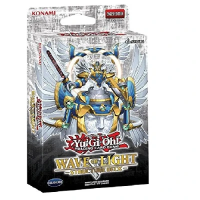 Image of Konami YGO SDWL EN Yu Gi Oh Wave of Light Structure Deck, Multicoloured