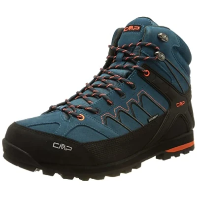 Image of CMP Men&#039;s MOON MID TREKKING SHOES WP Hiking, Deep Lake Anthracite, 5.5 UK