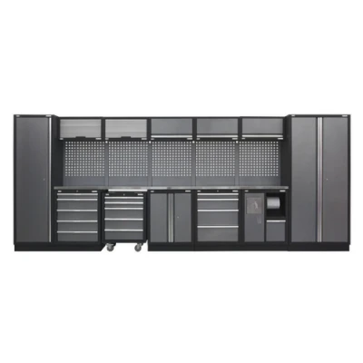 Image of Sealey Superline Pro 4.9m Storage System, Stainless Worktop