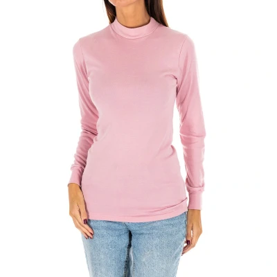 Image of Kisses&amp;Love Womenss Long Sleeve T Shirt 1625 M Pink Size 2XL