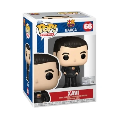 Image of Funko POP! Football: Barcelona Xavi With CH FC Collectable Vinyl Figure Gift Idea Official Merchandise Toys for Kids &amp; Adults Sports Fans Model Collectors