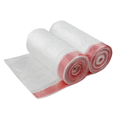 Image of Eudokky Drawstring Bin Liners, Clear Bags 50L, 120