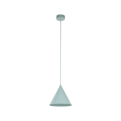 Image of Cono 19cm Dome Pendant Ceiling Light Mint 1xE27