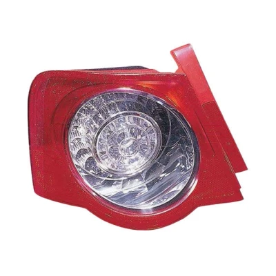 Image of 3C5945095H Rear light ALKAR 2031118 Left Outer section with bulb holder VOLKSWAGEN: Passat B6 Saloon