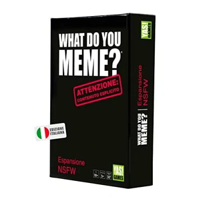 Image of Rocco Giocattoli What Do You Meme? NSFW Yas Games L&#039;Unico In Italiano, For 18 Years and Up