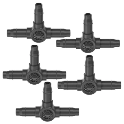 Image of Bewässerung 5 x T piece splitter accessories for the Gardena micro drip system 4.6 mm (3/16 inch) (5 mm)