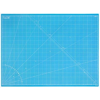 Image of Elan Cutting Mat A0 Blue, 5 Ply Craft Mat, Self Healing Board Craft, Art 120 x 90, Dressmaking Accessories for Sewing, Quilting, and Crafting