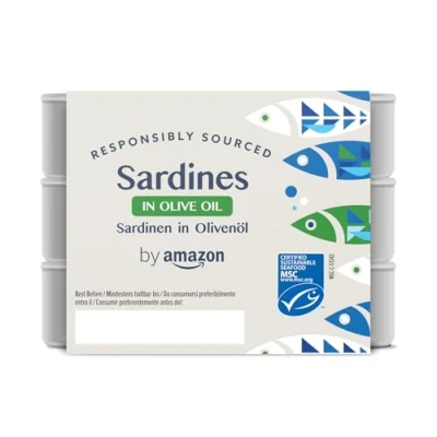 Image of by Amazon MSC Sardines in Olive Oil, 3x125g