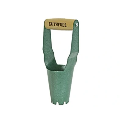 Image of Faithfull Tools FAICOUHBULB Countryman Hand Bulb Planter, Blue, 11.5 x 27 10 cm