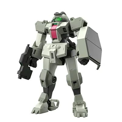 Image of BANDAI HG Mobile Suit Gundam Mercury Witch Demi Trainer 1/144 Scale Color Coded Plastic Model, Cyan