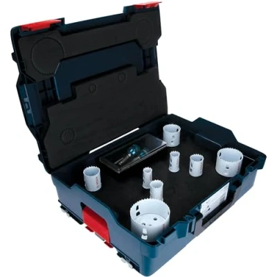 Image of Bosch Professional 11 pcs. Hole Saw Progressor for Wood &amp; Metal Set (L Boxx, Ø 22 83 mm, Accessory Drill)
